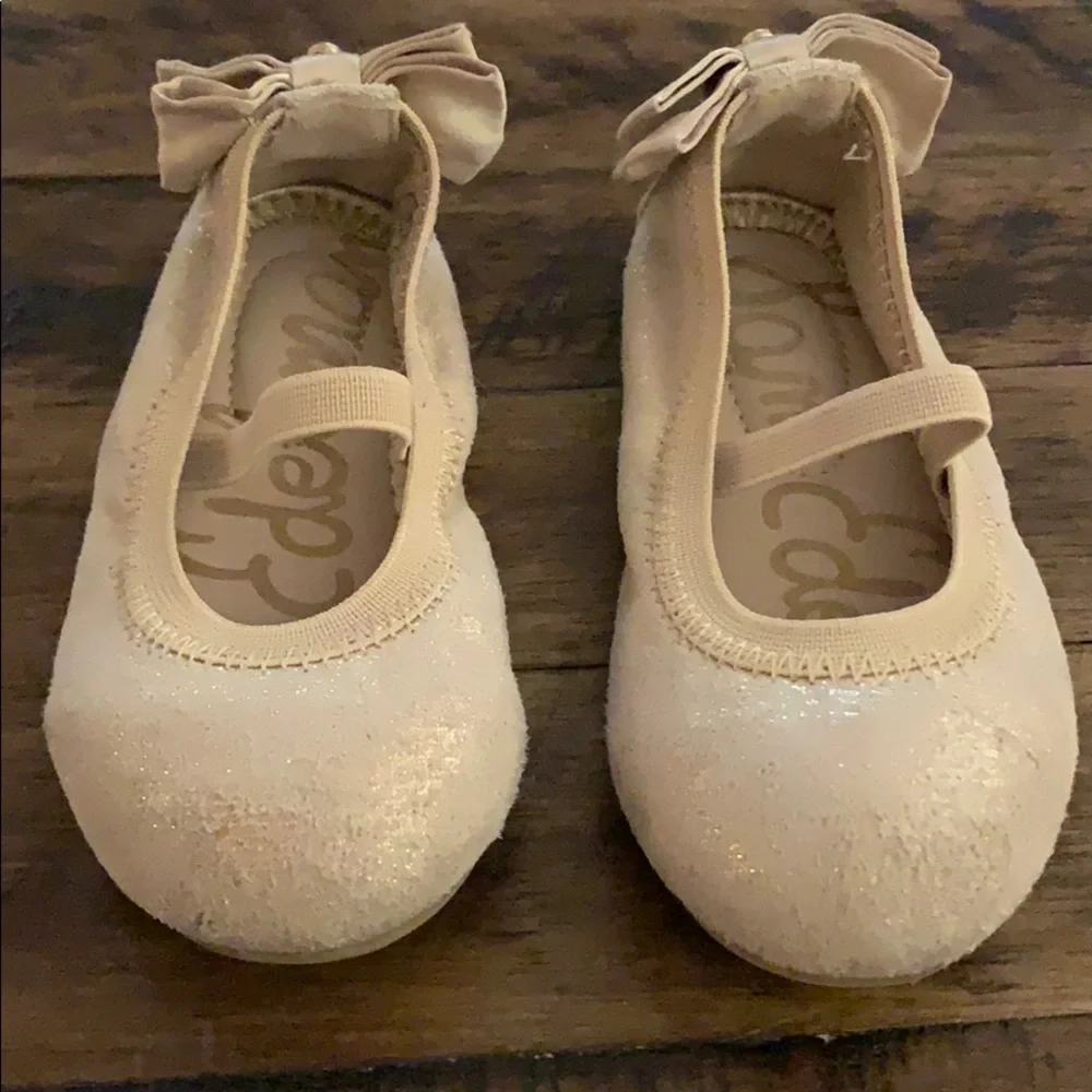 Baby Size 5 - Sam Edelman Gold Flats